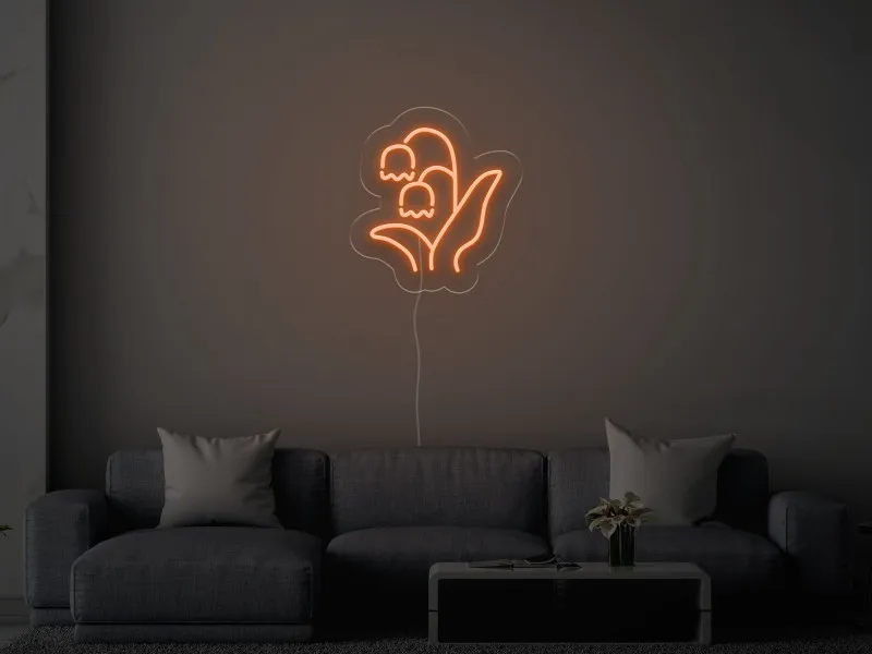 Flowers - Semn Luminos LED Neon
