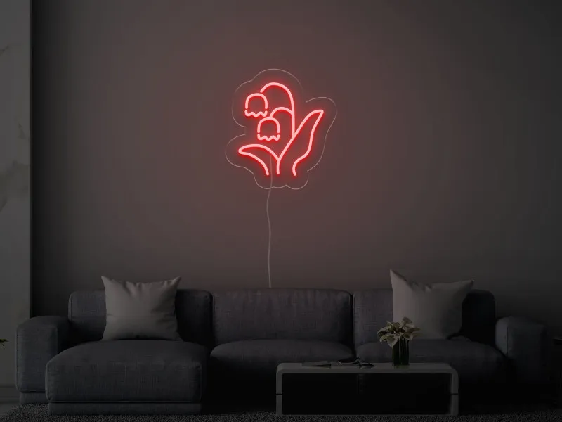 Flowers - Semn Luminos LED Neon
