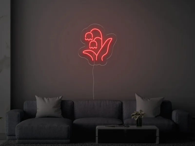 Flowers - Semn Luminos LED Neon