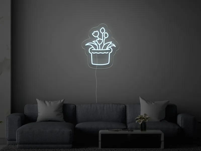 Potted Plants - Semn Luminos LED Neon