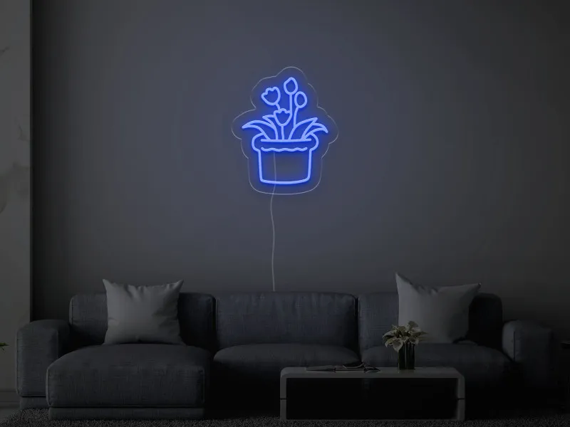 Potted Plants - Semn Luminos LED Neon