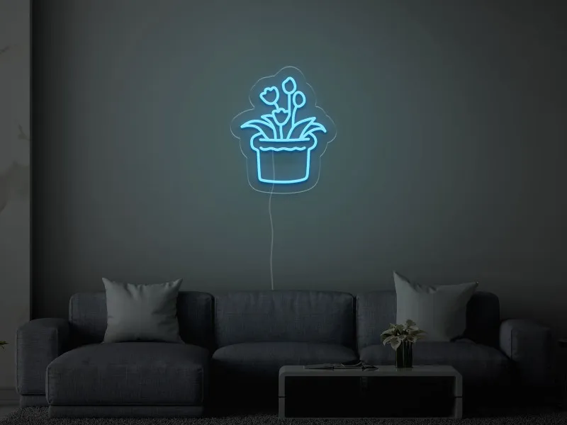 Potted Plants - Semn Luminos LED Neon