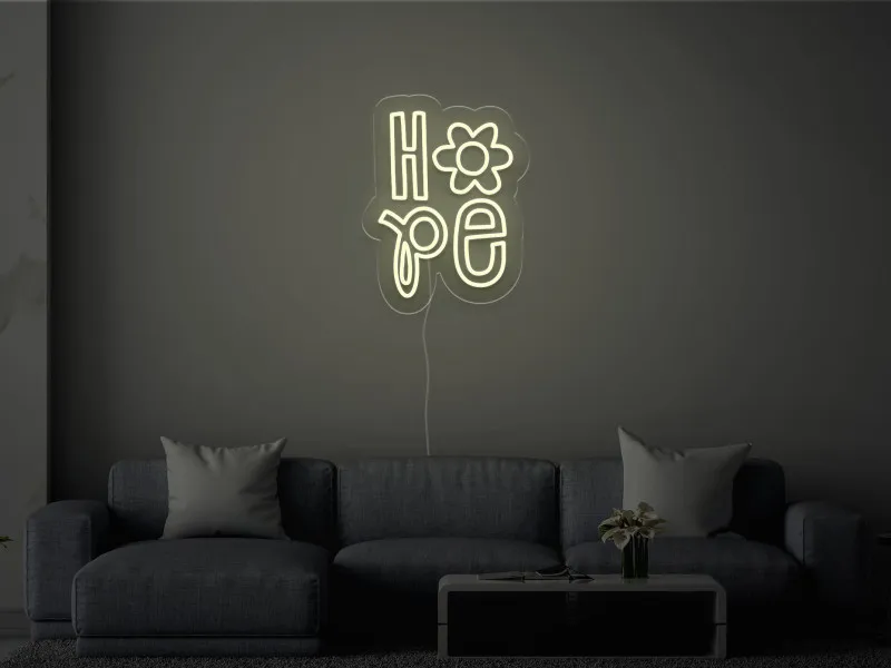 HOPE - Semn Luminos LED Neon
