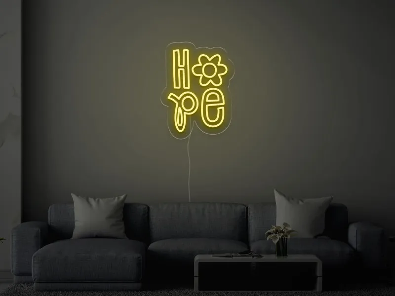 HOPE - Semn Luminos LED Neon