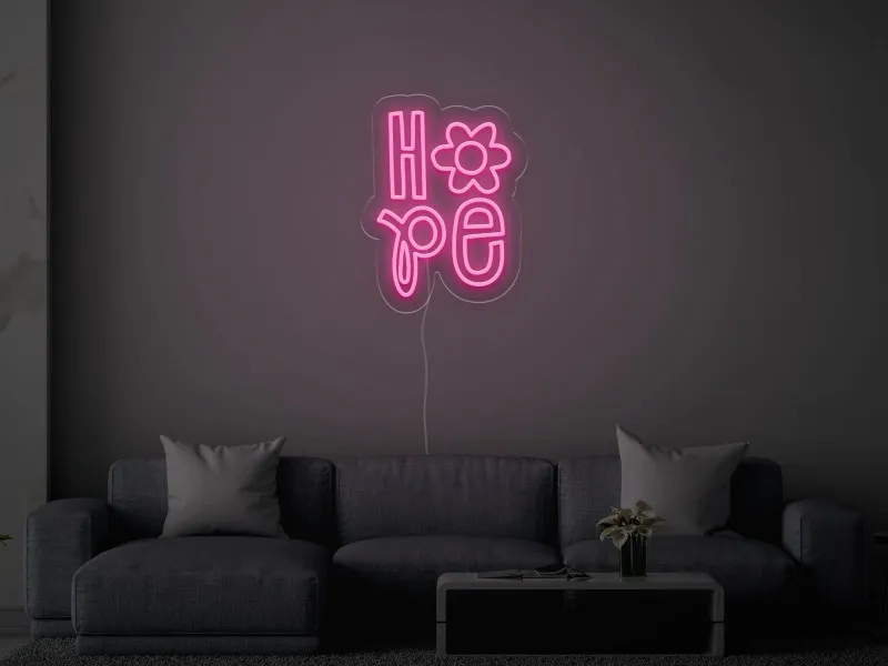 HOPE - Semn Luminos LED Neon