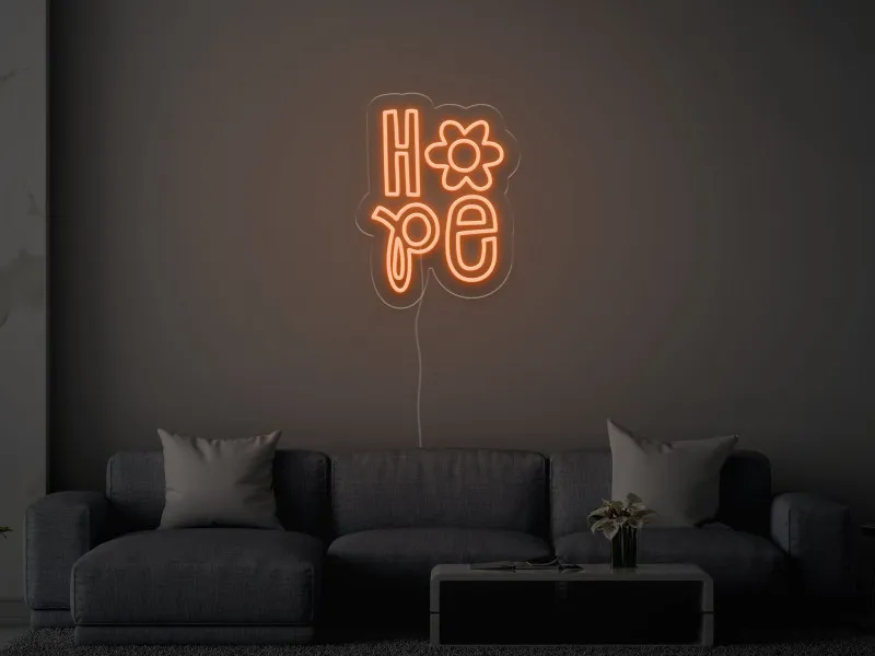 HOPE - Semn Luminos LED Neon