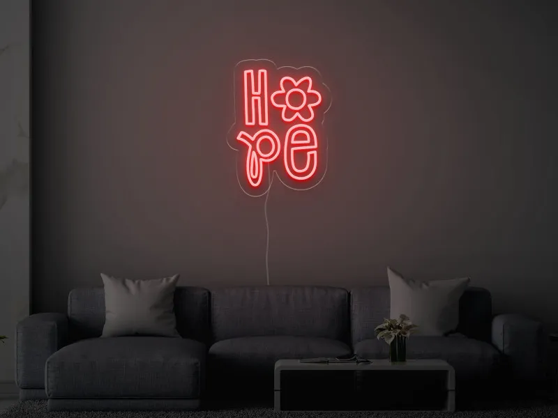 HOPE - Semn Luminos LED Neon