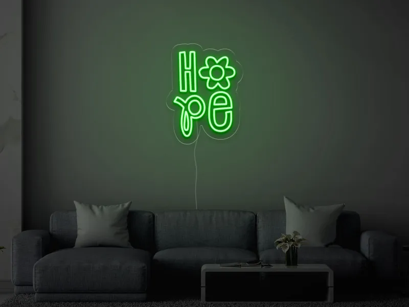 HOPE - Semn Luminos LED Neon