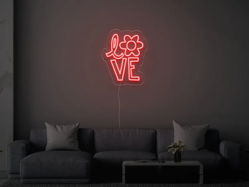 LOVE - Semn Luminos LED Neon | artLEDistic