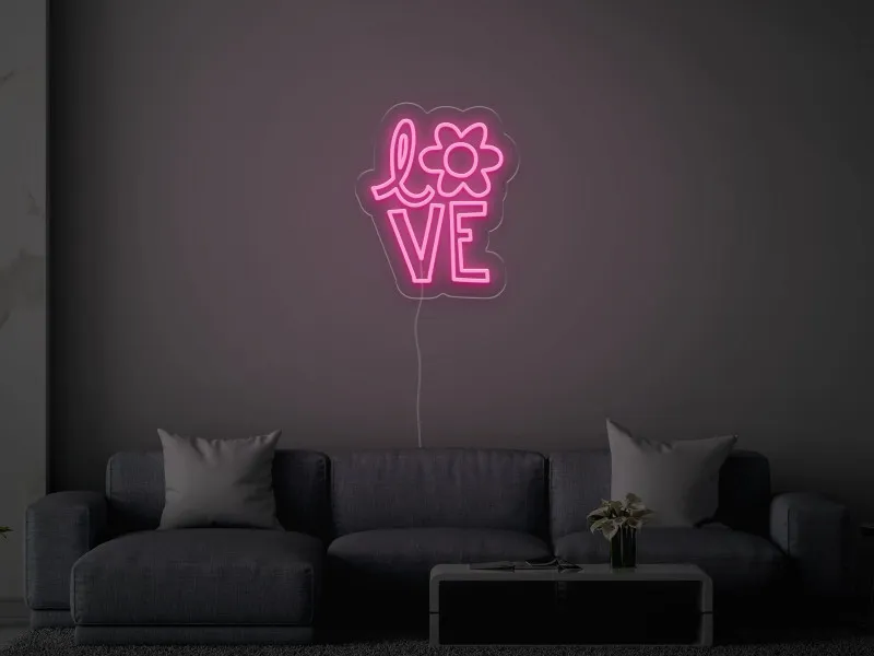 LOVE - Semn Luminos LED Neon | artLEDistic