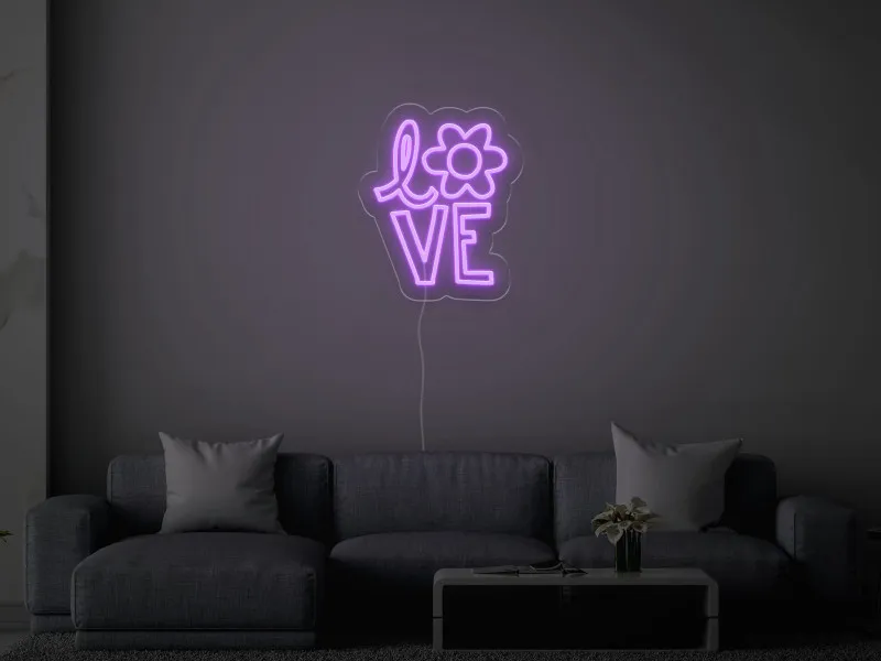 LOVE - Semn Luminos LED Neon | artLEDistic