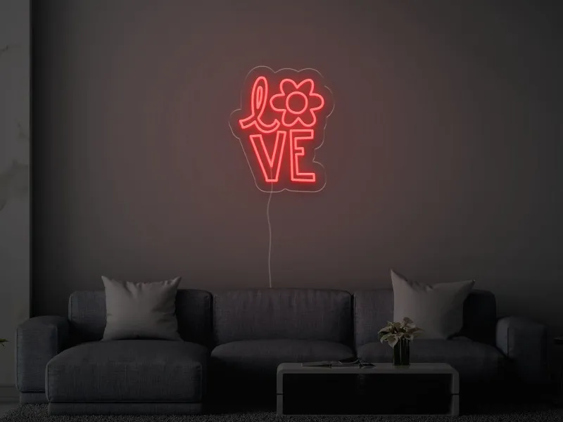 LOVE - Semn Luminos LED Neon | artLEDistic
