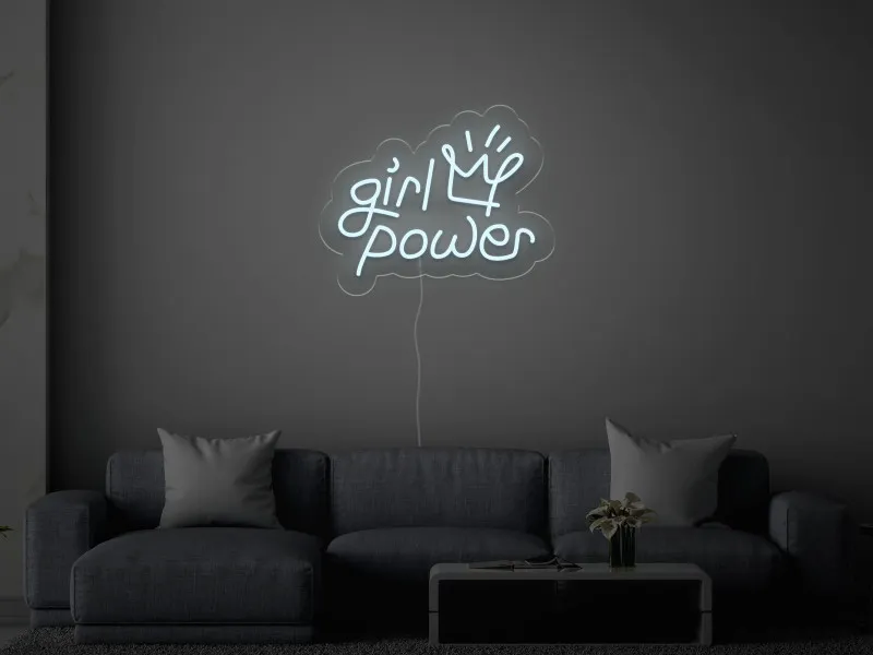 Girl Power - Semn Luminos LED Neon