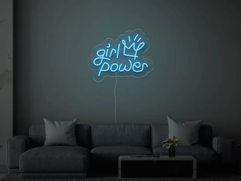 Girl Power - Semn Luminos LED Neon