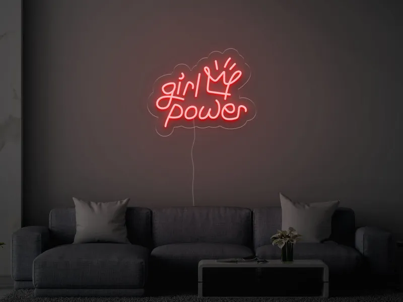 Girl Power - Semn Luminos LED Neon
