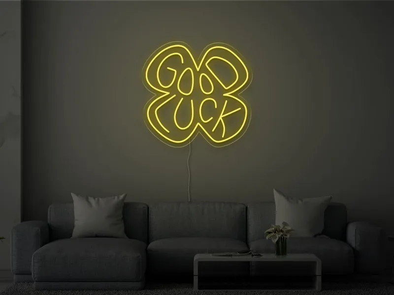 Good Luck - Semn Luminos LED Neon