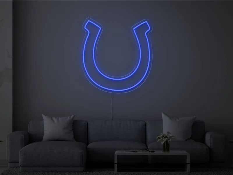 Potcoavă - Semn Luminos LED Neon