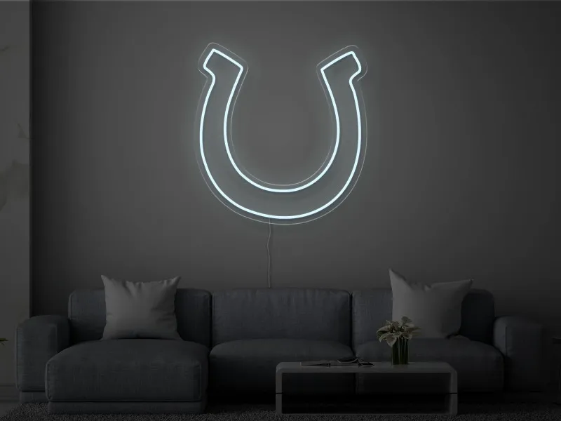 Potcoavă - Semn Luminos LED Neon