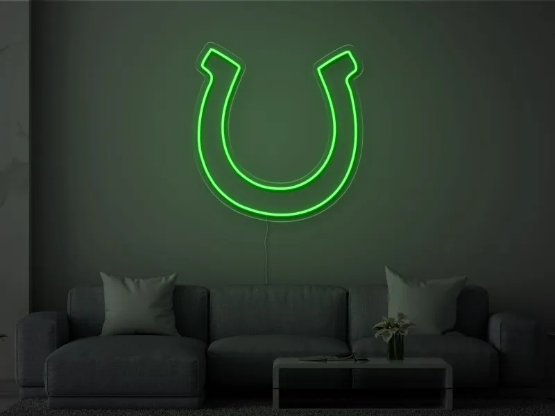 Potcoavă - Semn Luminos LED Neon