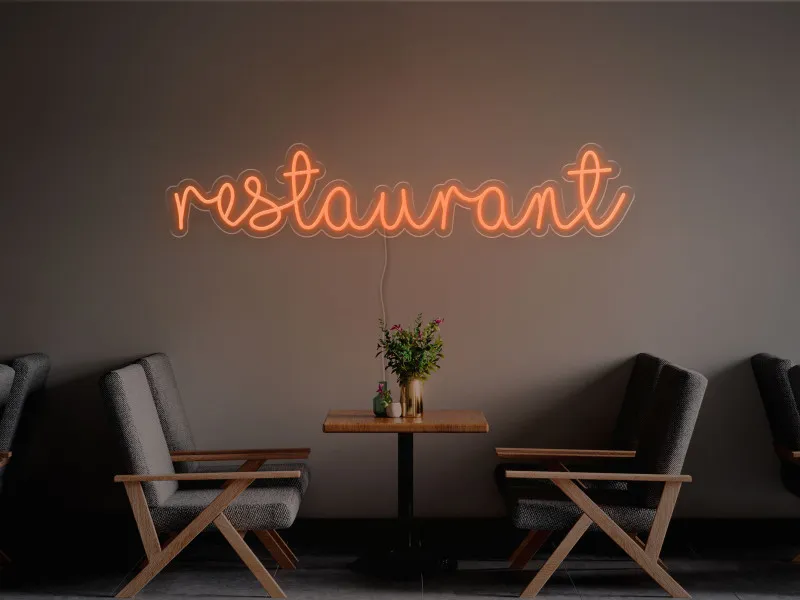 Restaurant - Semn Luminos LED Neon