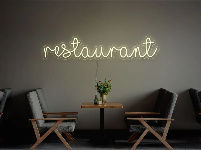 Restaurant - Semn Luminos LED Neon