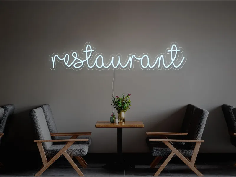 Restaurant - Semn Luminos LED Neon