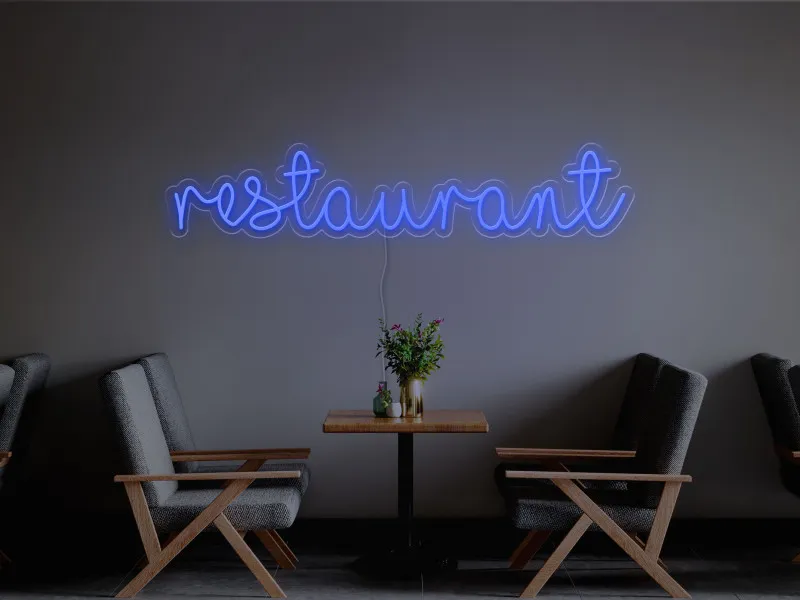 Restaurant - Semn Luminos LED Neon