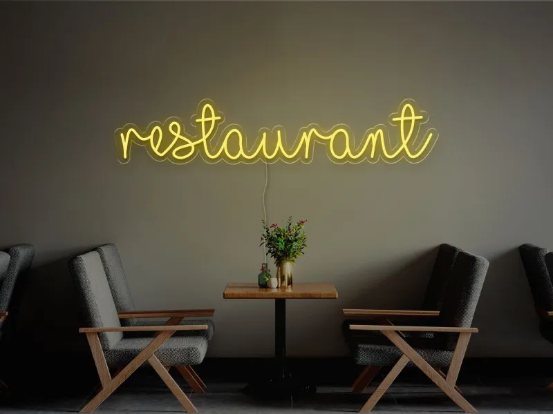 Restaurant - Semn Luminos LED Neon