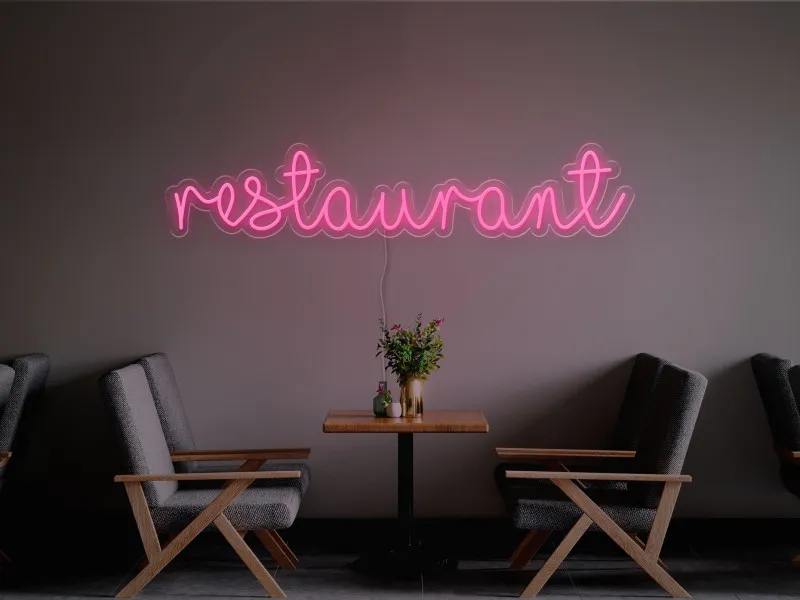 Restaurant - Semn Luminos LED Neon