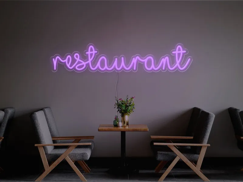 Restaurant - Semn Luminos LED Neon