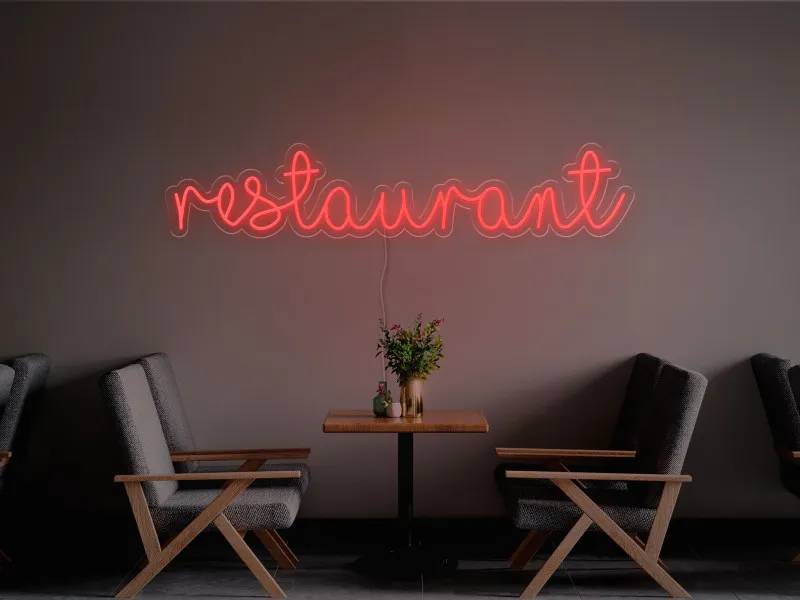 Restaurant - Semn Luminos LED Neon