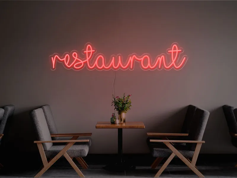 Restaurant - Semn Luminos LED Neon