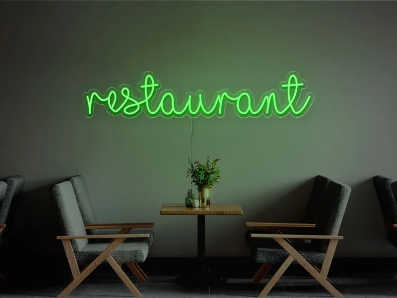 Restaurant - Semn Luminos LED Neon