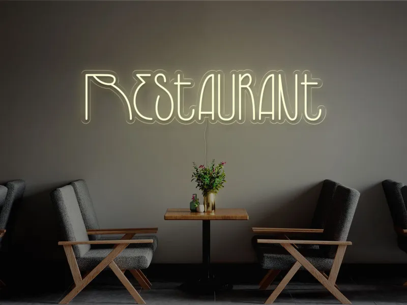 Restaurant - Semn Luminos LED Neon