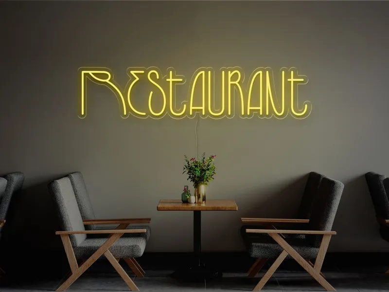 Restaurant - Semn Luminos LED Neon