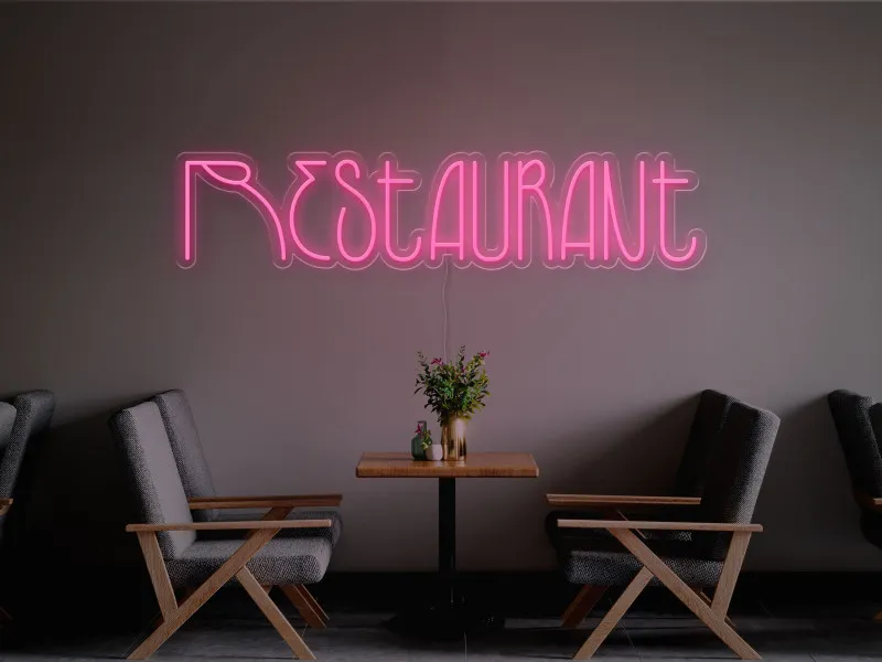 Restaurant - Semn Luminos LED Neon