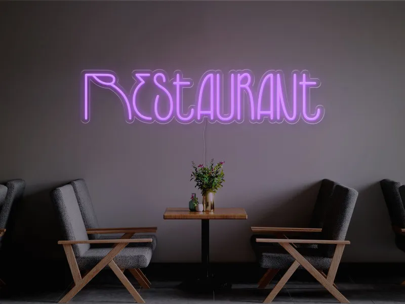 Restaurant - Semn Luminos LED Neon