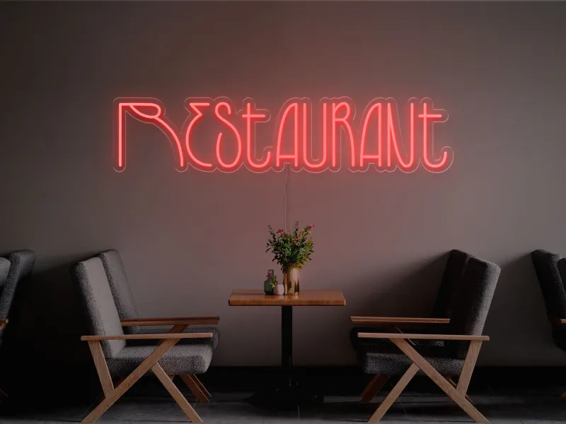 Restaurant - Semn Luminos LED Neon