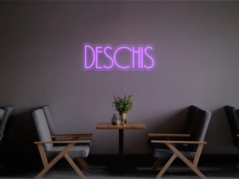 Deschis - Semn Luminos LED Neon