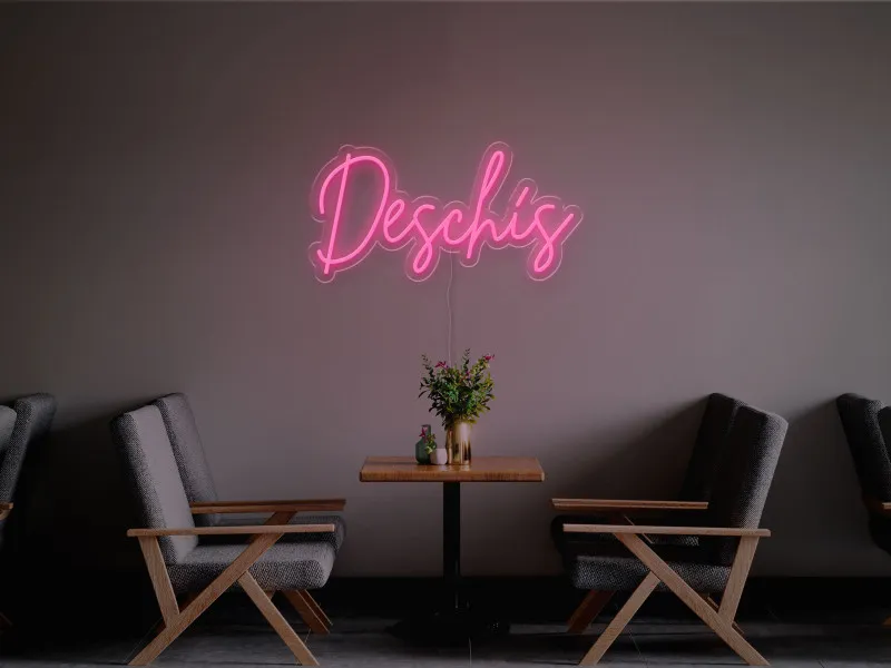 Deschis - Semn Luminos LED Neon