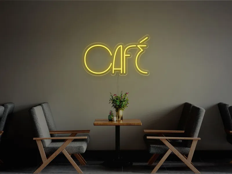 Cafe - Semn Luminos LED Neon