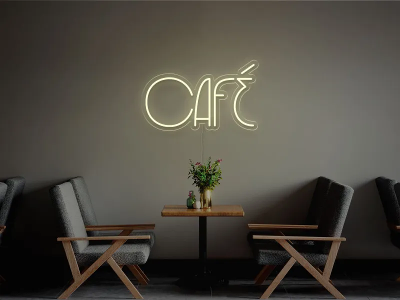 Cafe - Semn Luminos LED Neon