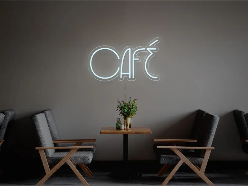 Cafe - Semn Luminos LED Neon