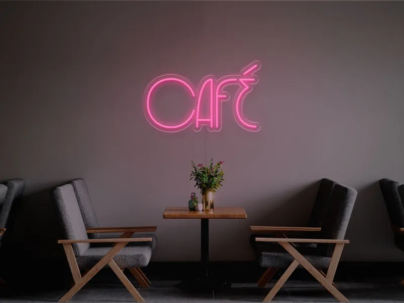 Cafe - Semn Luminos LED Neon
