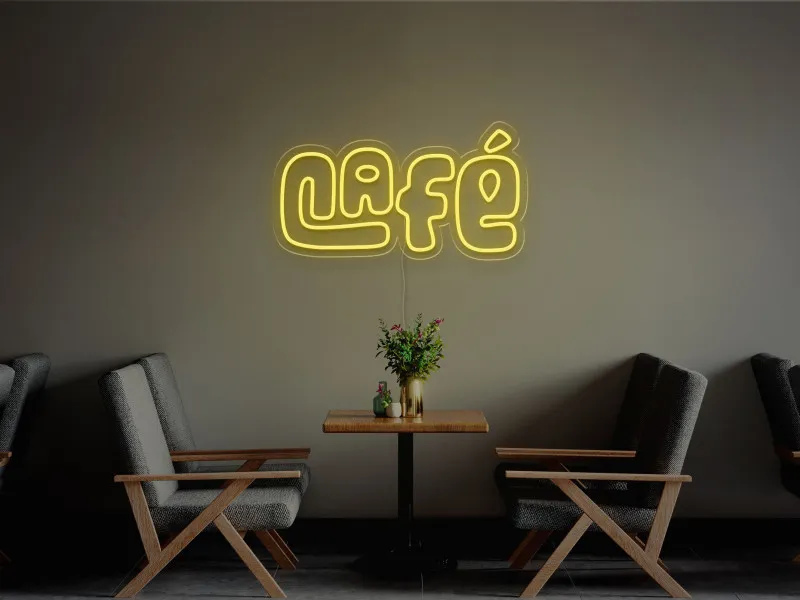 Fun Cafe - Semn Luminos LED Neon