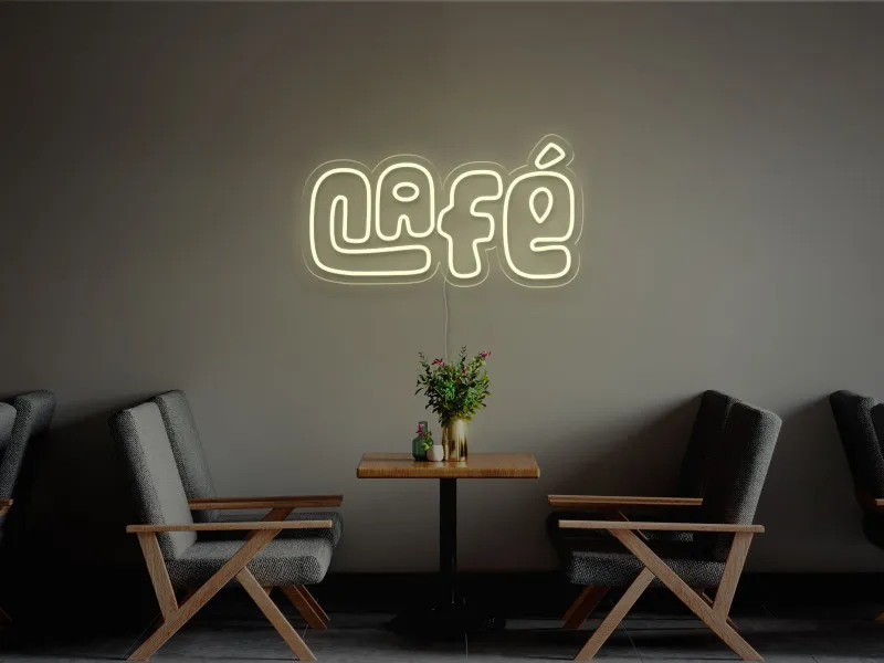 Fun Cafe - Semn Luminos LED Neon