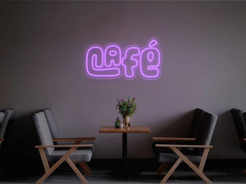 Fun Cafe - Semn Luminos LED Neon