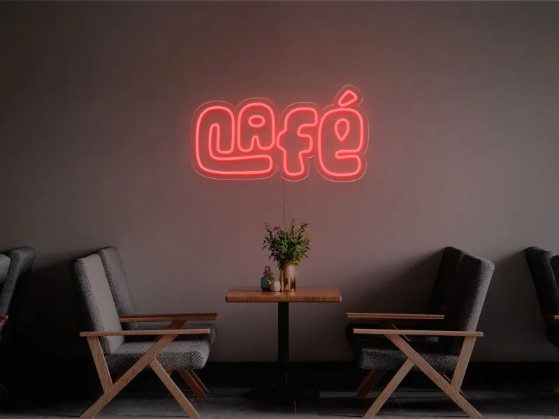 Fun Cafe - Semn Luminos LED Neon