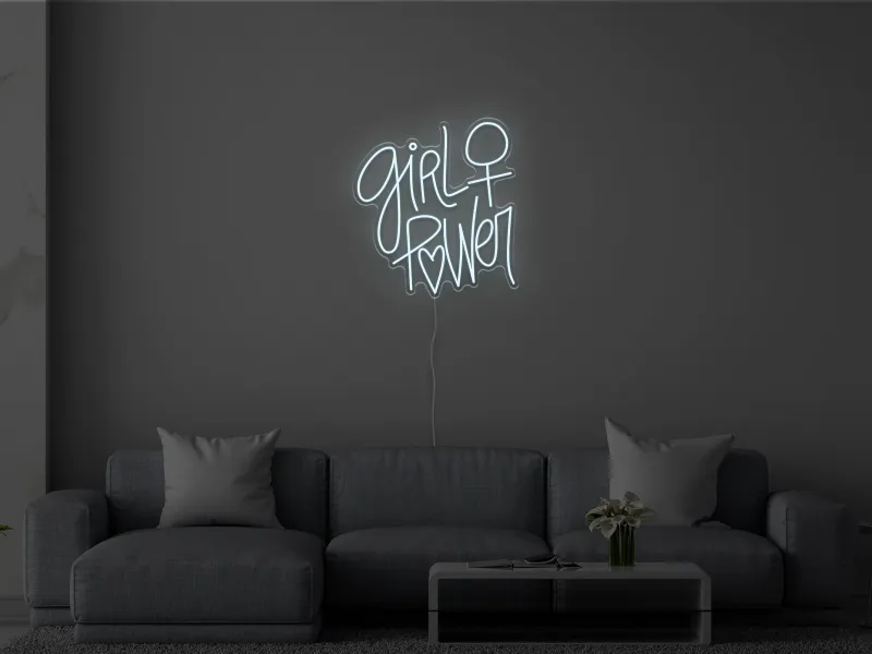 girl power - Semn Luminos LED Neon