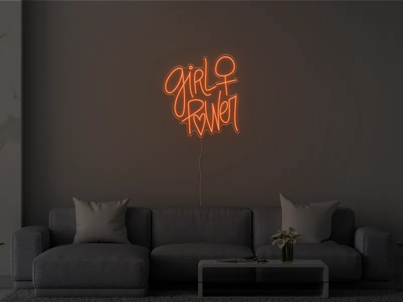 girl power - Semn Luminos LED Neon